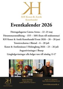 KH Konst Antik Eventkalender 2026